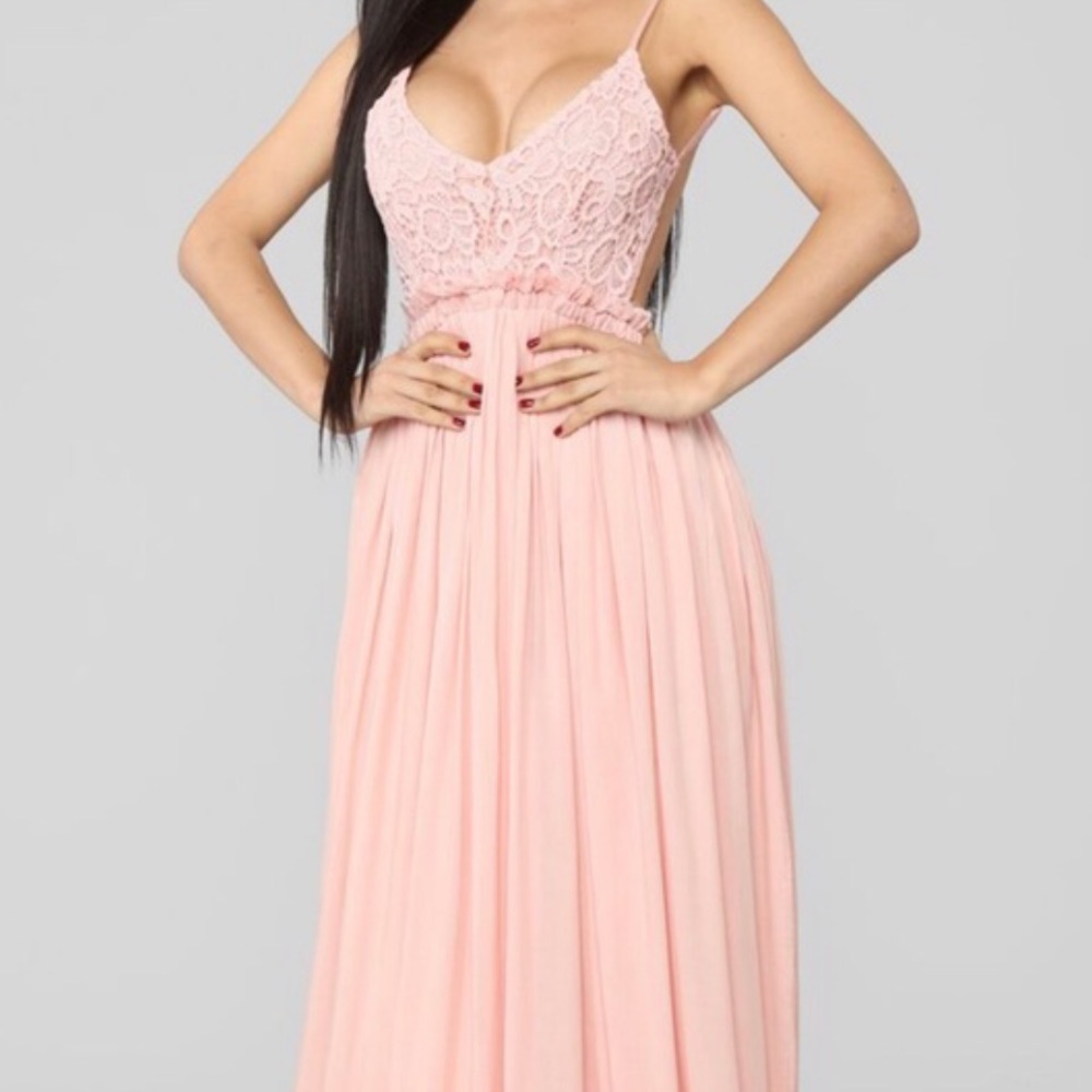 Fashion Nova Mauve Maxi Dress